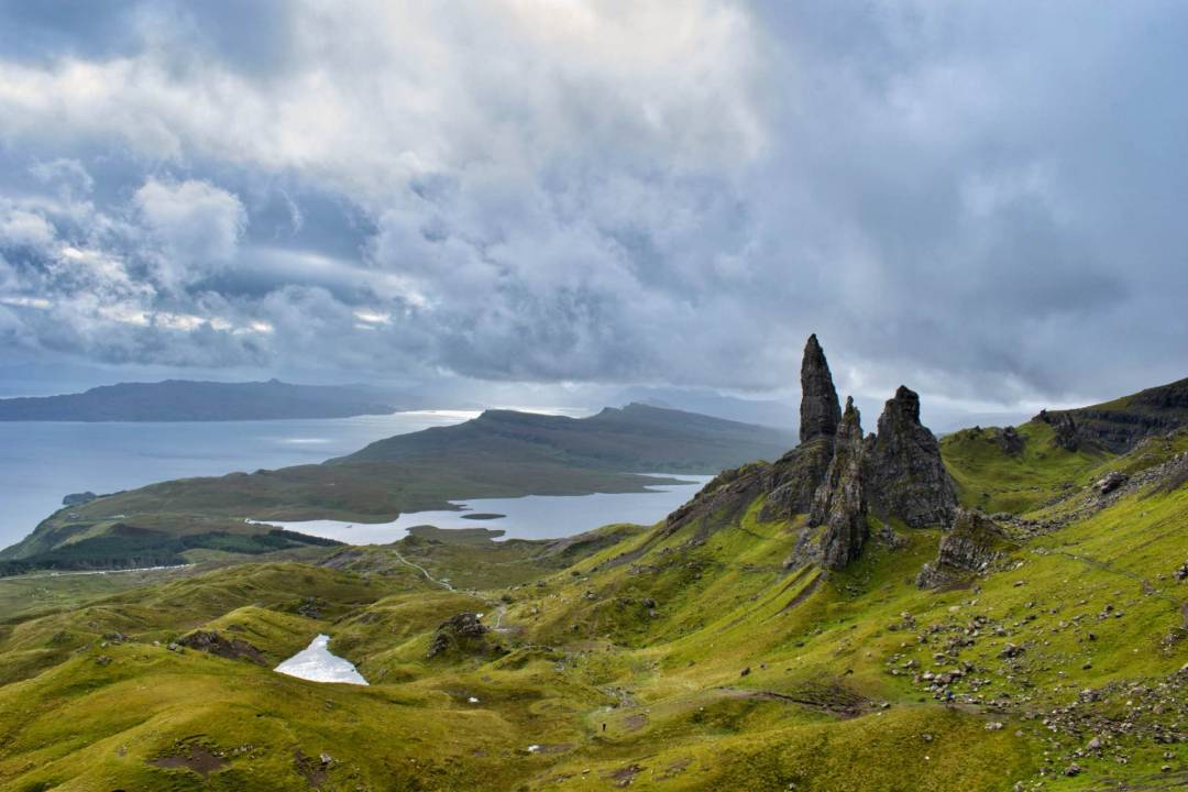Expansive View Of Quiriang On Isle Of Skye